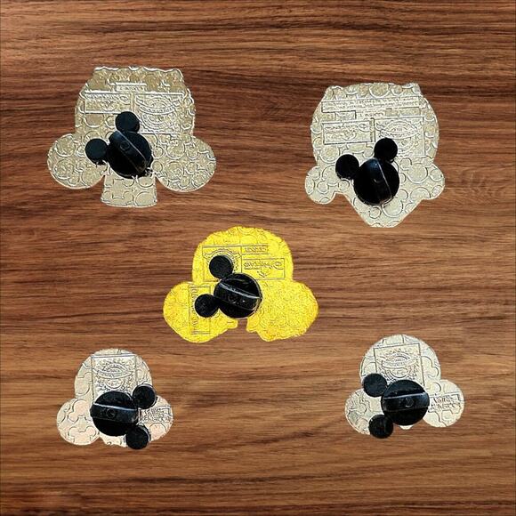 5 Mickey Head Halloween Disney Parks Trading Pins, Plus 2 Bonus Pins - Picture 2 of 2